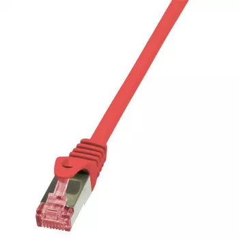 Logilink PrimeLine - cavo patch - RJ-45 (M) - RJ-45 (M) - 1 m - SFTP, PiMF - CAT 6 - liscio, senza alogeni - rosso (CQ2034S)
