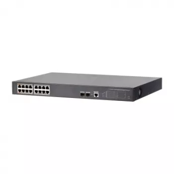 Dahua Technology PoE DH-PFS4218-16GT-240 switch di rete managed Gigabit Ethernet (10/100/1000) Power over Ethernet (PoE) nero