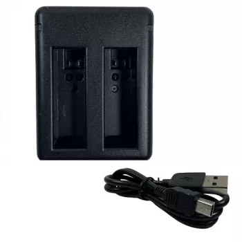 Caricabatterie GOPRO AHDBT401, doppio