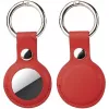 4smarts Set - Custodia per AirTag - Metallo, Pelle sintetica in poliuretano
