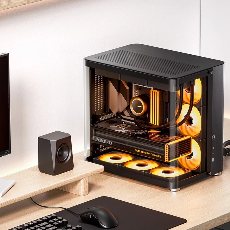 Case per PC Jonsbo TK-2 2.0 Midi Tower nero