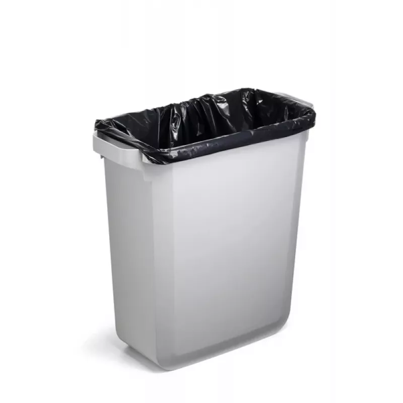 Cestino per rifiuti Durable DURABIN 60 grigio 600x282x590 mm