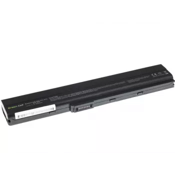 Batteria Green Cell AS02 per ASUS serie K52 — Li-Ion 4400 mAh, 11,1 V, 6 celle, nero