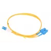 Cavo in fibra ottica Extralink EX.3616, FTTH G.652D, SC a LC, 2 m, full duplex, giallo