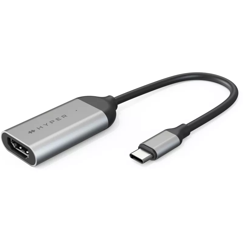 HYPER HD-H8K USB Type-C HDMI acciaio inossidabile