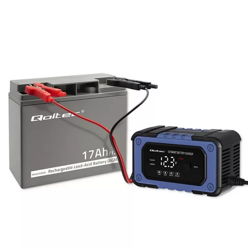 Qoltec 53046 batteria AGM 12 V 17 Ah, max 255 A