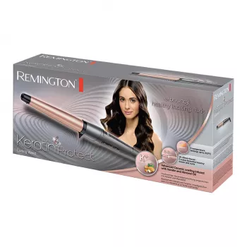 Arricciacapelli Remington CI83V6 - barra 2,8 cm, 150-? °C, 5 livelli di calore, ceramica, cavo 3 m, nero/oro rosa