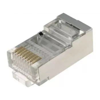 Confezione connettori maschi RJ45 extra digital LYUS006 – 100 pezzi, per cavi Ethernet