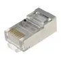 Confezione connettori maschi RJ45 extra digital LYUS006 – 100 pezzi, per cavi Ethernet