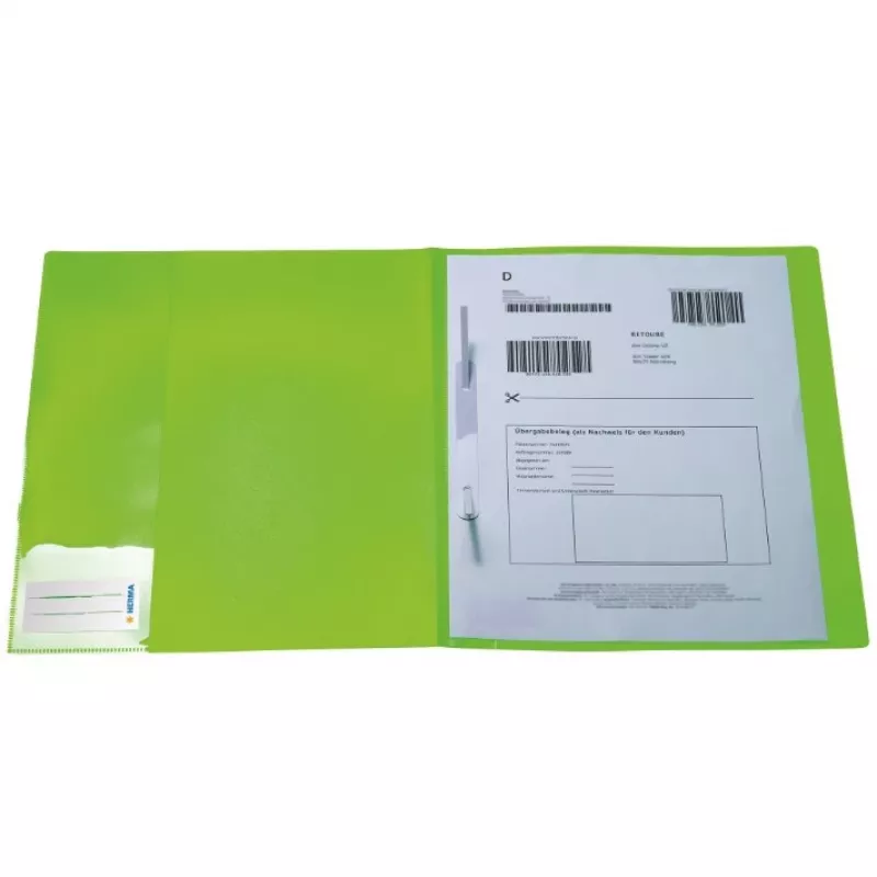 HERMA 19639 raccoglitore polipropilene verde A4 240x310mm