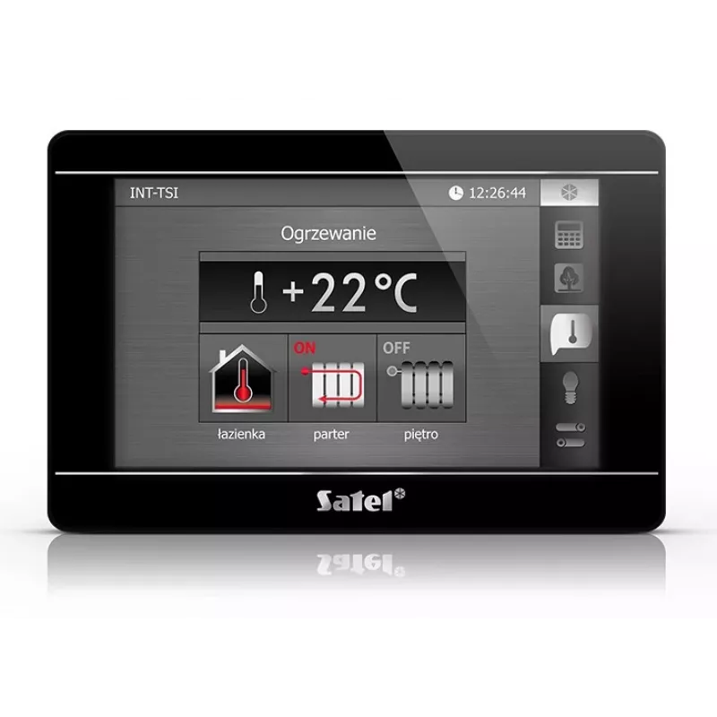 Pannello di controllo touchscreen SATEL INT-TSI-B pannello a parete LCD da 7 pollici per sistemi di sicurezza