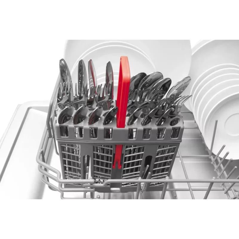 Amica DFM41E6qWMG lavastoviglie a libera installazione, 10 coperti, 6 programmi, 49 dB, classe energetica E, bianca