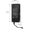 ALLNET ALL-MC116SPV-VDSL2 modem bridge VDSL2 vectoring punto-punto, 2x porte PoE IEEE 802.3at, non gestito, nero