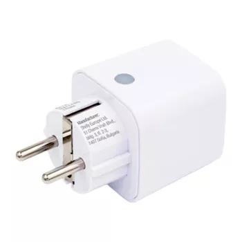 Presa smart Shelly Plug PM Gen3 Matter 13A, bianca