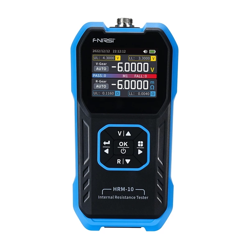 Misuratore di resistenza interna per batterie FNIRSI HRM-10