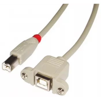 Cavo USB Lindy 31801 USB 2.0 1 m USB B grigio