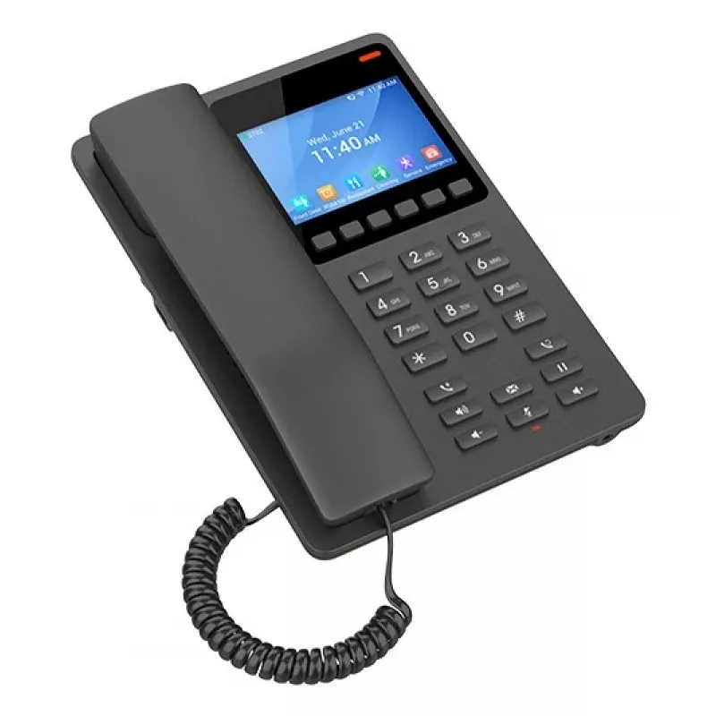 Grandstream Networks GHP631W telefono IP nero 2 linee LCD Wi-Fi