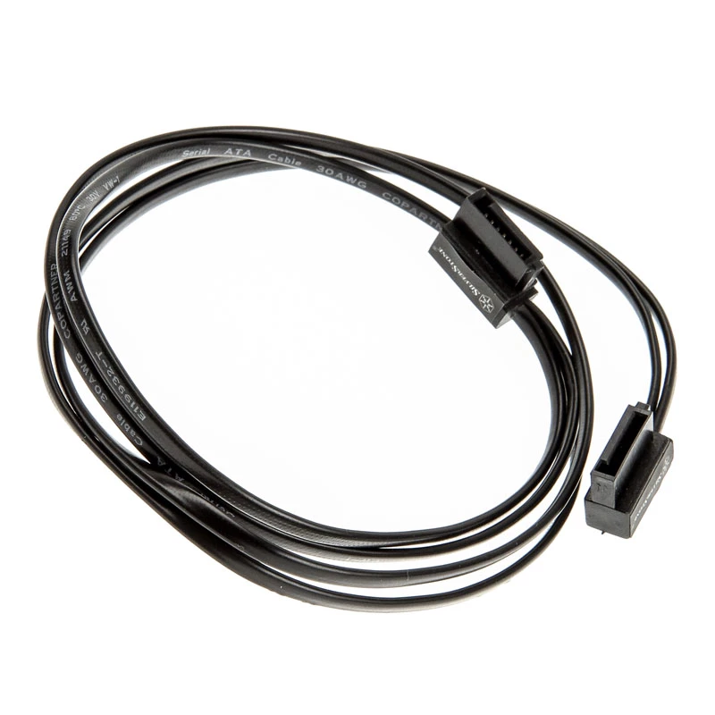 Cavo SATA SilverStone SST-CP11B super low profile - 50 cm, nero