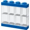 Room Copenhagen LEGO vetrina per minifigure blu (blu/trasparente)