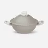 Pentola Pensofal White Diamond Vapsi 24 cm con due manici e coperchio