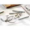 Fineliner Faber-Castell 166008 nero 8 pezzi