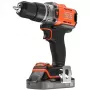 Avvitatore a percussione a batteria Black & Decker BCD383D1XC 18V 2Ah kit batteria