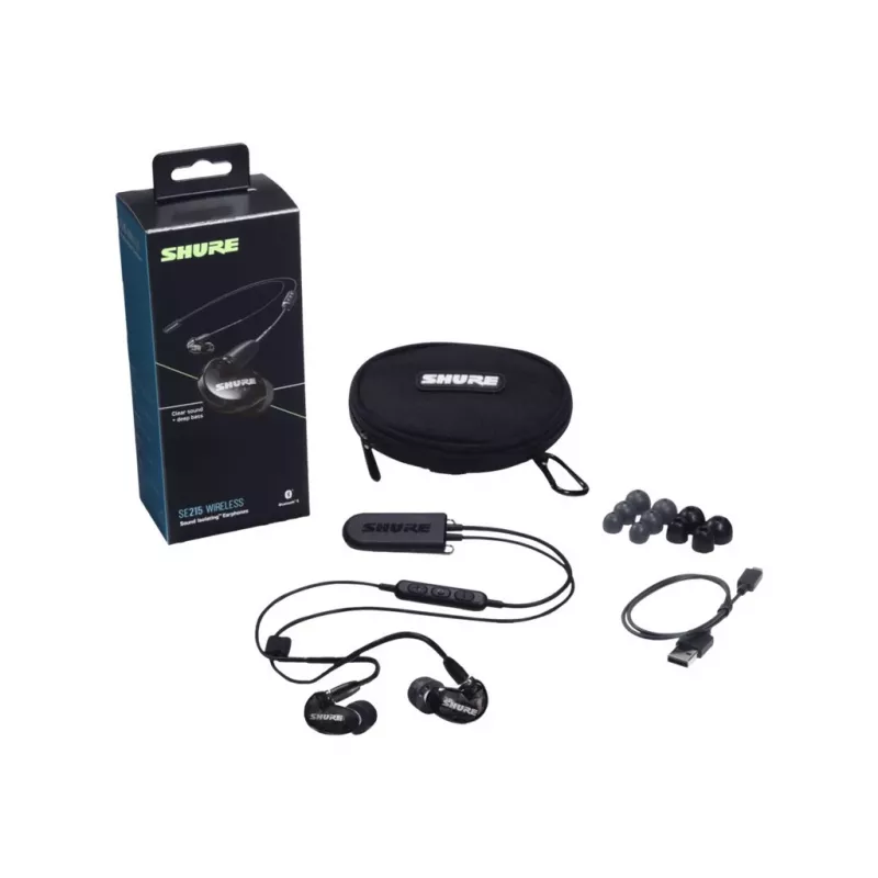 Shure SE215 auricolari, nero | Shure