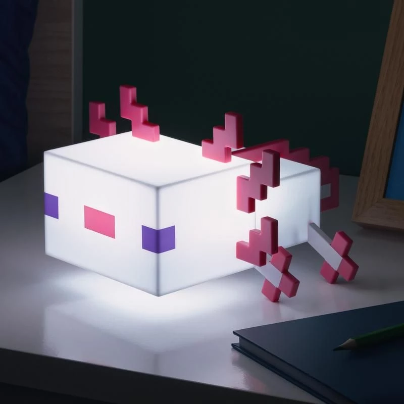 Luce Paladone Minecraft Axolotl