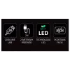 Luce neon LED MANTA SNL91MT Style RAKETA – pannello neon LED decorativo, modello SNL91MT