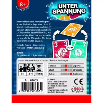 Amigo Unter Spannung, gioco di carte