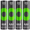 Batterie R03/AAA NI-MH 800mAh blister 4 pz. PRO