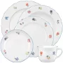 Set di piatti Seltmann Weiden 30 pz porcellana bianco 6 persone