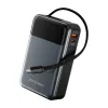 Powerbank portatile Vention FHYB0 20000mAh 65W, 2× USB-C, 1× USB-A, nero