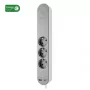 Ciabatta multipresa Hombli HBPO-0108 — 3 prese AC Type E, 230V 16A, per interni, bianco/grigio