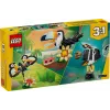 Giocattolo da costruzione LEGO Creator 3-in-1 animali selvatici set tucano tropicale 31173