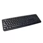 Tastiera full-size con filo VAKOSS TK-103PK — USB, 104 tasti, tastierino numerico, nero, cavo 1,4 m