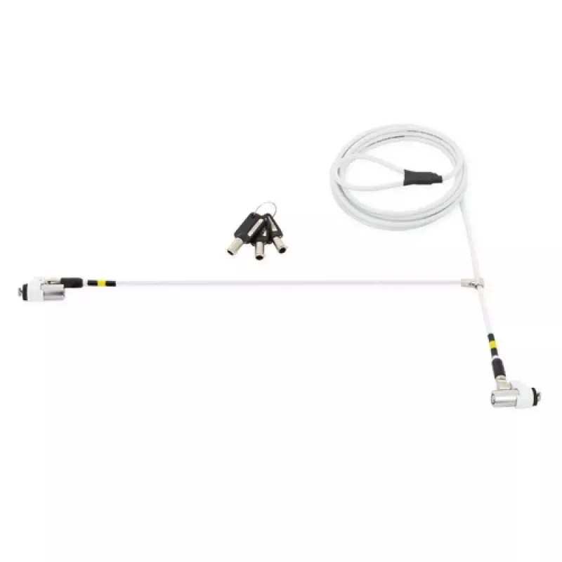 Mobilis lucchetto di sicurezza snello Twin Rotating - cavo di sicurezza - 1,8 m