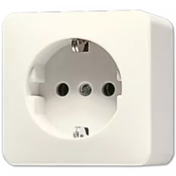 JUNG 620 A - tipo F - avorio - 250 V - 16 A - 61 mm - 61 mm