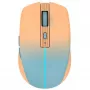 Mouse INCA IWM-511RT Bluetooth+wireless RGB colore base arancione