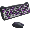 Set tastiera e mouse wireless CANYON HSET-W6 Kitty Edition – viola