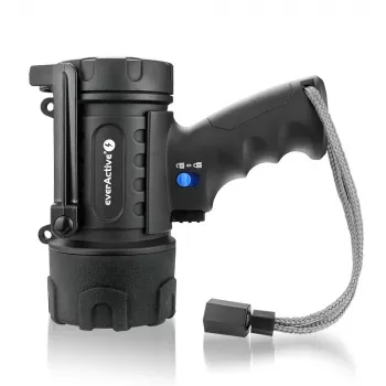 Torcia frontale LED ricaricabile everActive SL-500R Hammer, 500 lm, IP67, USB-C, nero