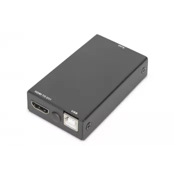 Digitus dongle DVI per console KVM modulari RJ45 su DVI nero 1080p