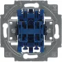 Modulo inserto interruttore, busch jaeger 2000/4 US, 250 V, blu/argento