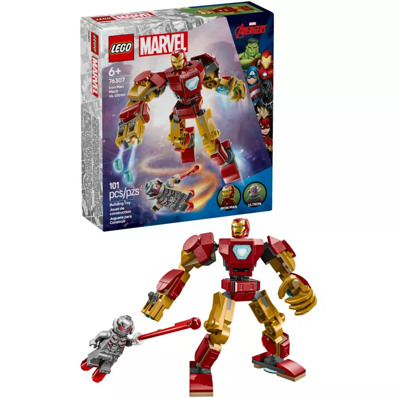 LEGO MARVEL 76307 Mech Iron Man vs. Ultron