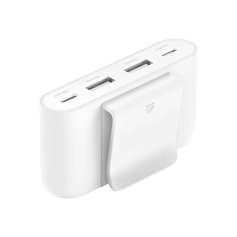 Hub USB Type-C Belkin BUZ001bt2MWHB7 2 m bianco