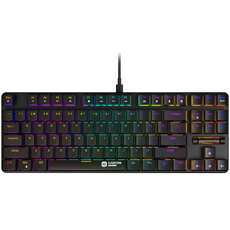 CANYON tastiera Cometstrike TKL GK-50 EN con filo