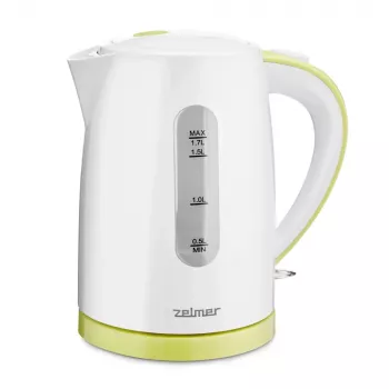 Bollitore Zelmer 1,7 L 2200 W bianco giallo