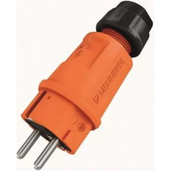 Connettore maschio Mennekes SCHUKO arancione 15204216A 2p+PE IP54 (152042)