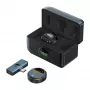 White Shark DSM-06 Tassa microfono lavalier wireless, USB-C, nero