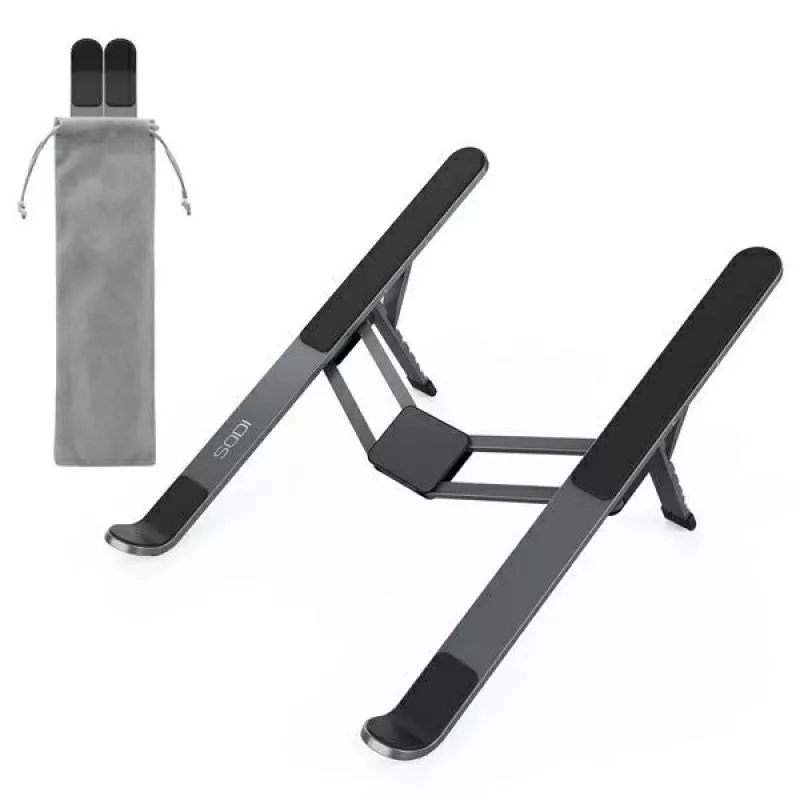 Supporto regolabile per laptop SODI 315 grigio
